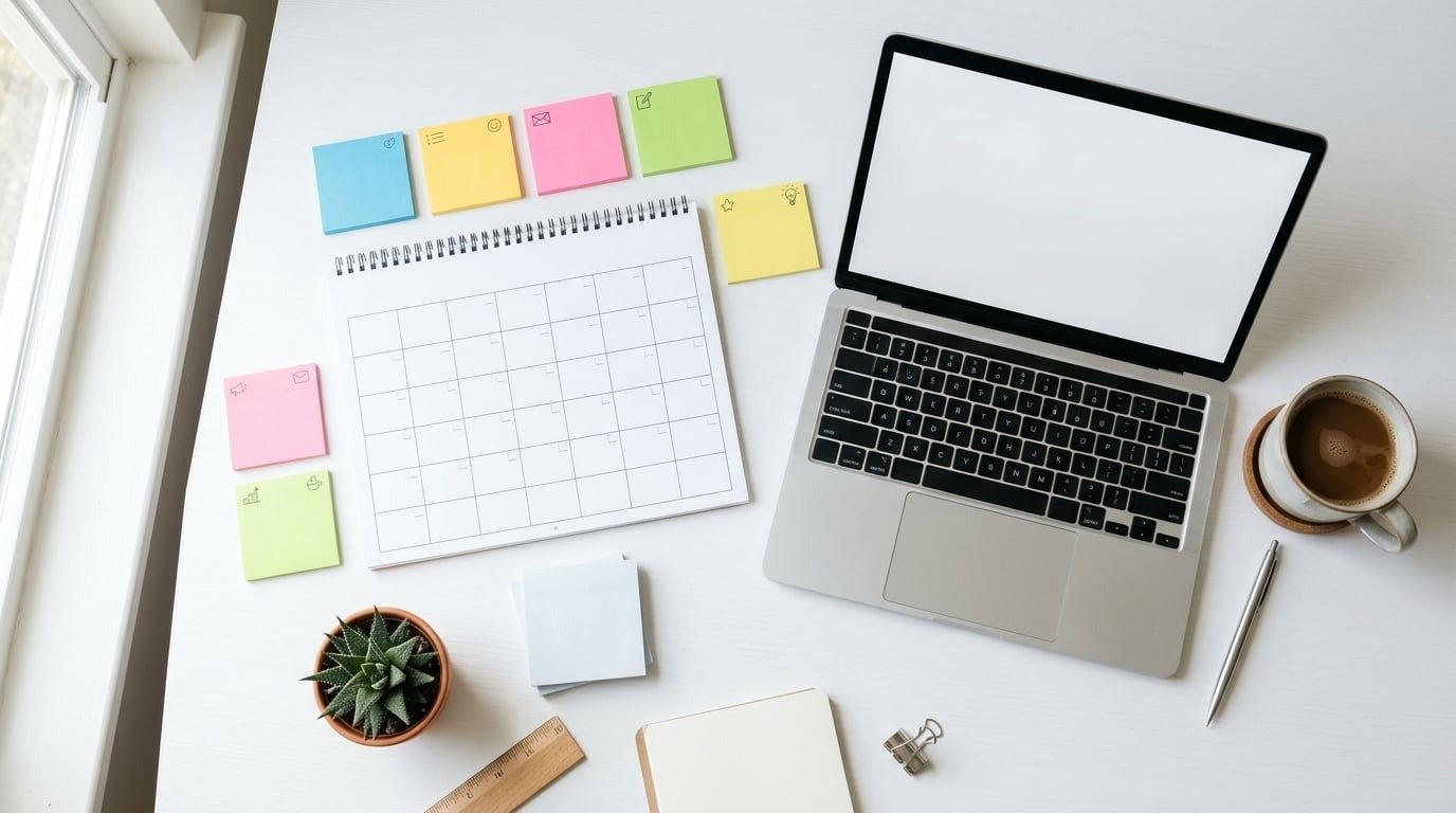 Calendario editorial de redes sociales XpresiónArte